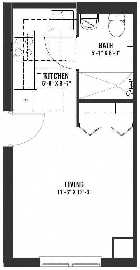 3300 West Maypole Avenue Studio Apartment, Affordable for Rent - Photo Gallery 12